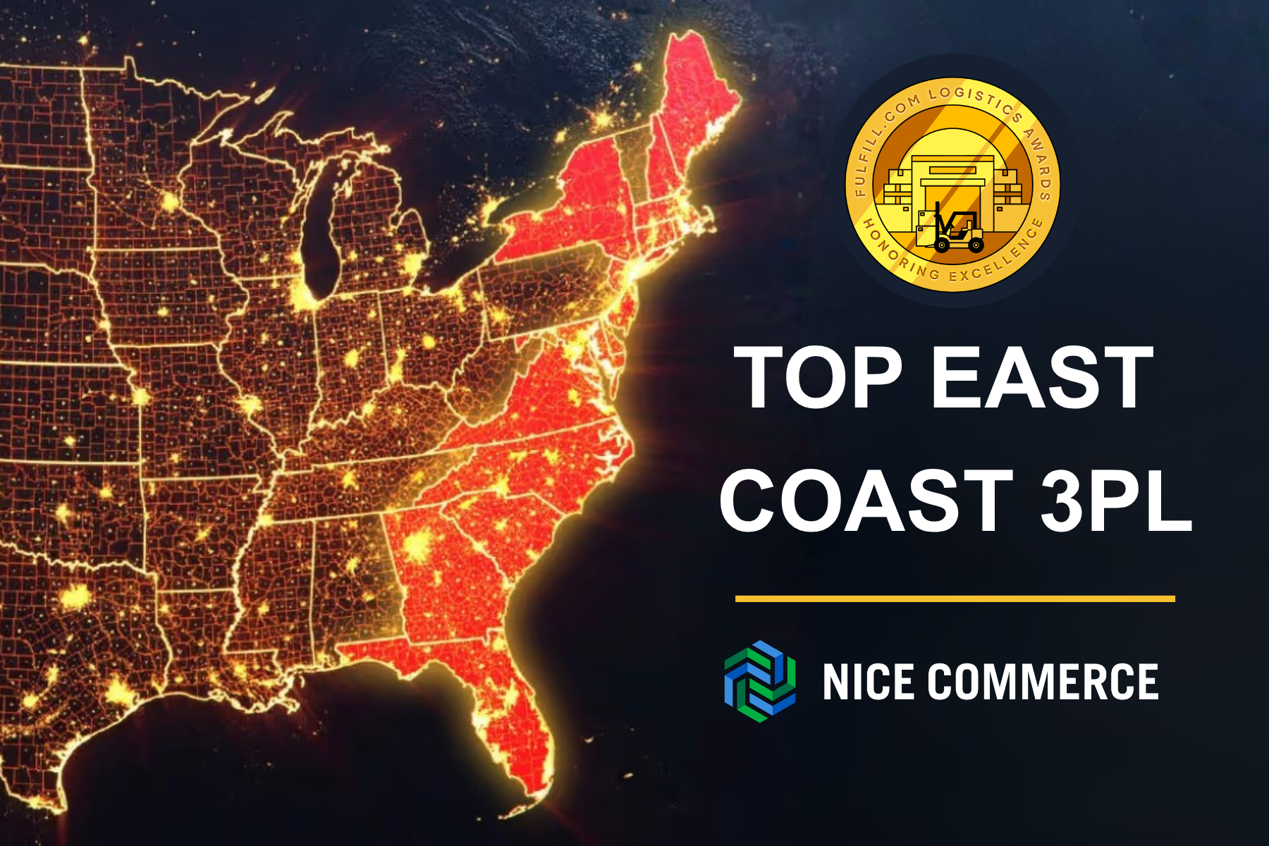 Nice Commerce Included in the Best East Coast 3PL Warehouses List by Fulfill.Com
